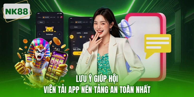 Lưu ý giúp hội viên tải app nền tảng an toàn nhất